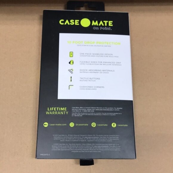 Case-Mate iPhone Protection Pack Phone Case and Glass Screen iPhone 11 - Picture 4 of 4